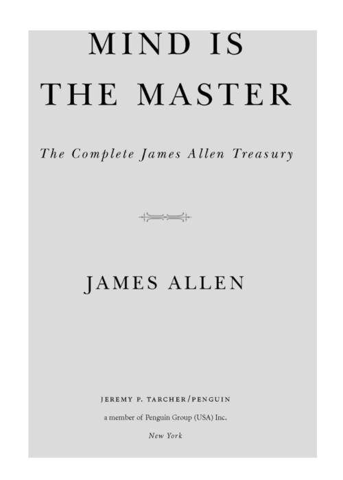 Mind is the Master